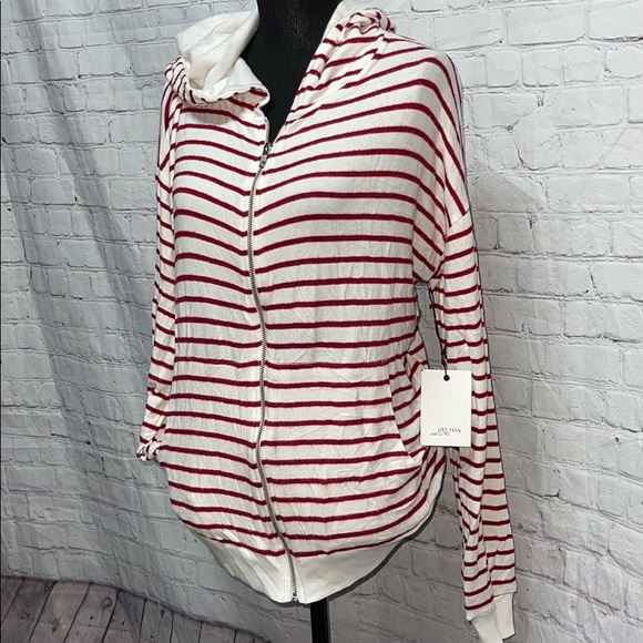 Soft & Comfy Hye Park & Lune Zippered Hooded Sweatshirt - Picture 2 of 12